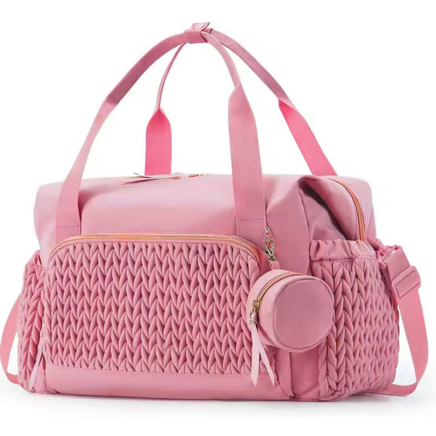LunaBag Premium Wickeltasche – Stylische Leichte Mama Tasche mit Großem Stauraum für Unterwegs