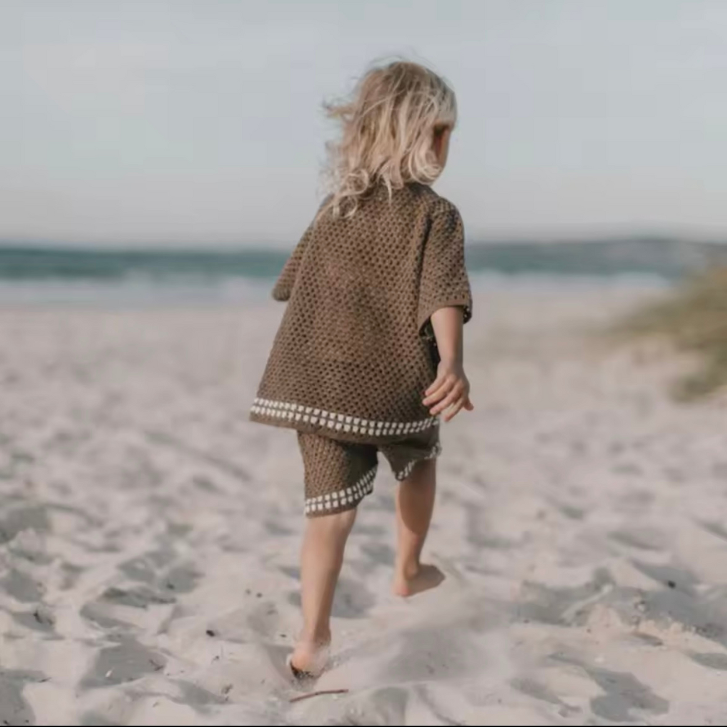 Baby Strickjacken Set aus 100% Baumwolle – 2er Set Sommerjacken Kurzarm – Atmungsaktive Babykleidung für Jungen & Mädchen