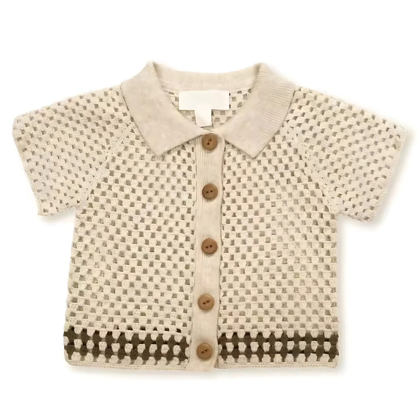 Baby Strickjacken Set aus 100% Baumwolle – 2er Set Sommerjacken Kurzarm – Atmungsaktive Babykleidung für Jungen & Mädchen