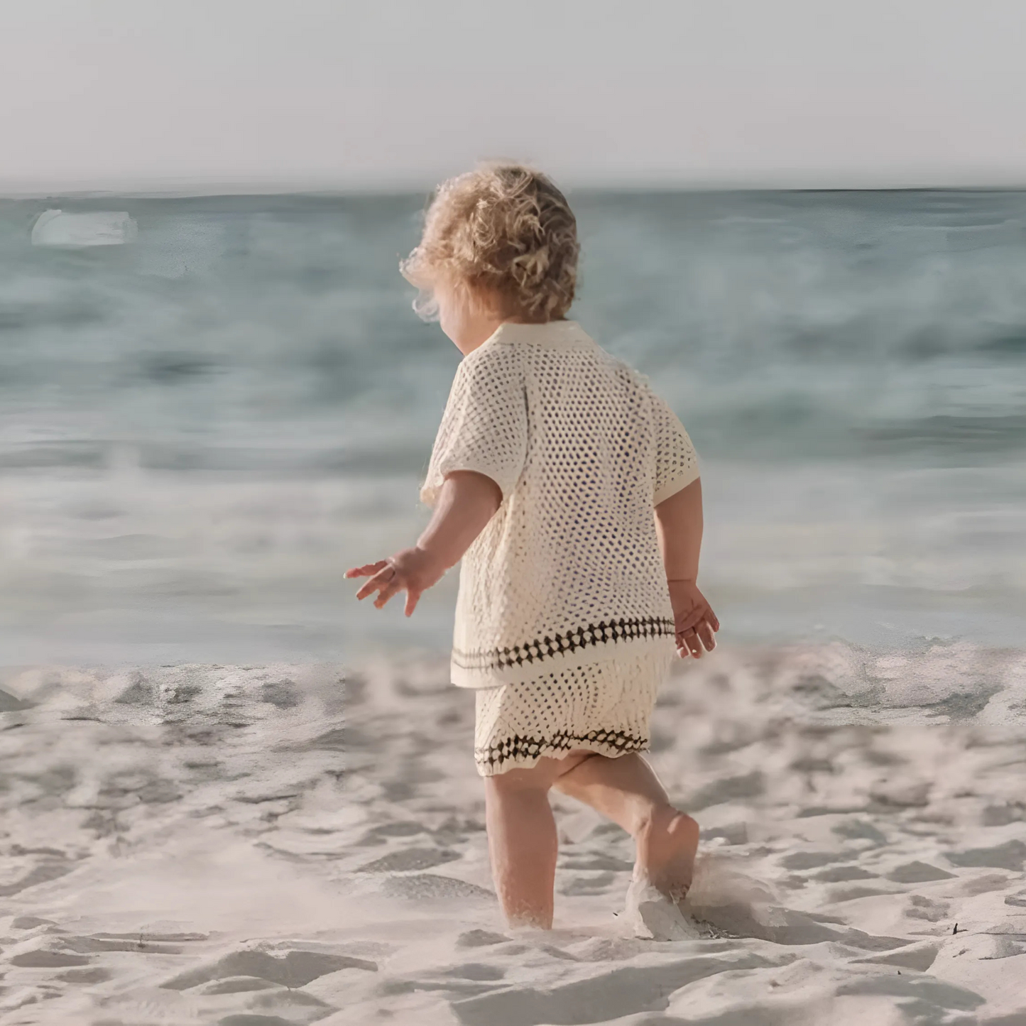 Baby Strickjacken Set aus 100% Baumwolle – 2er Set Sommerjacken Kurzarm – Atmungsaktive Babykleidung für Jungen & Mädchen