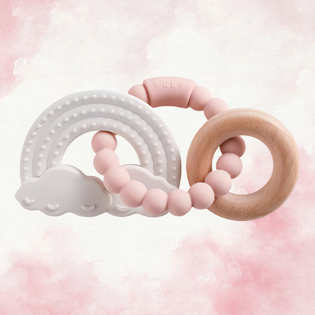 Baby Beißring aus Silikon