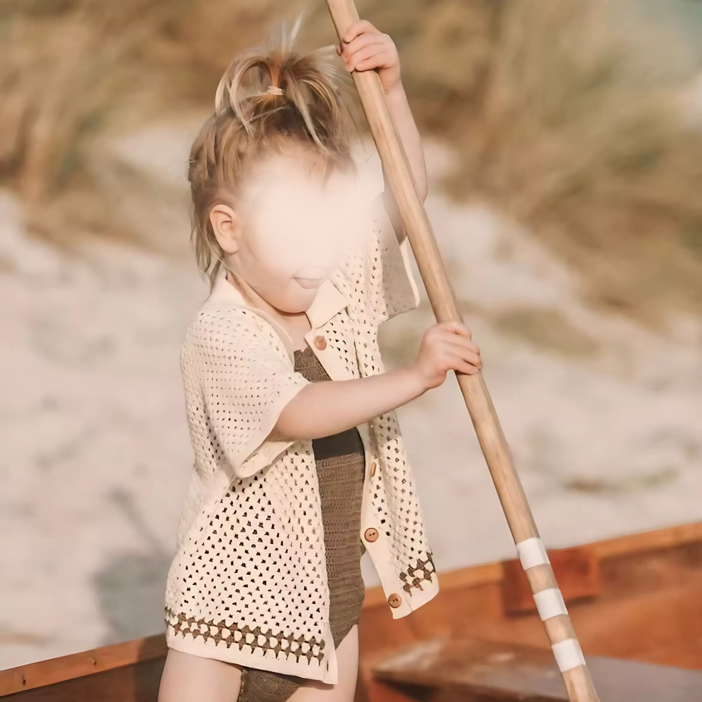 Baby Strickjacken Set aus 100% Baumwolle – 2er Set Sommerjacken Kurzarm – Atmungsaktive Babykleidung für Jungen & Mädchen