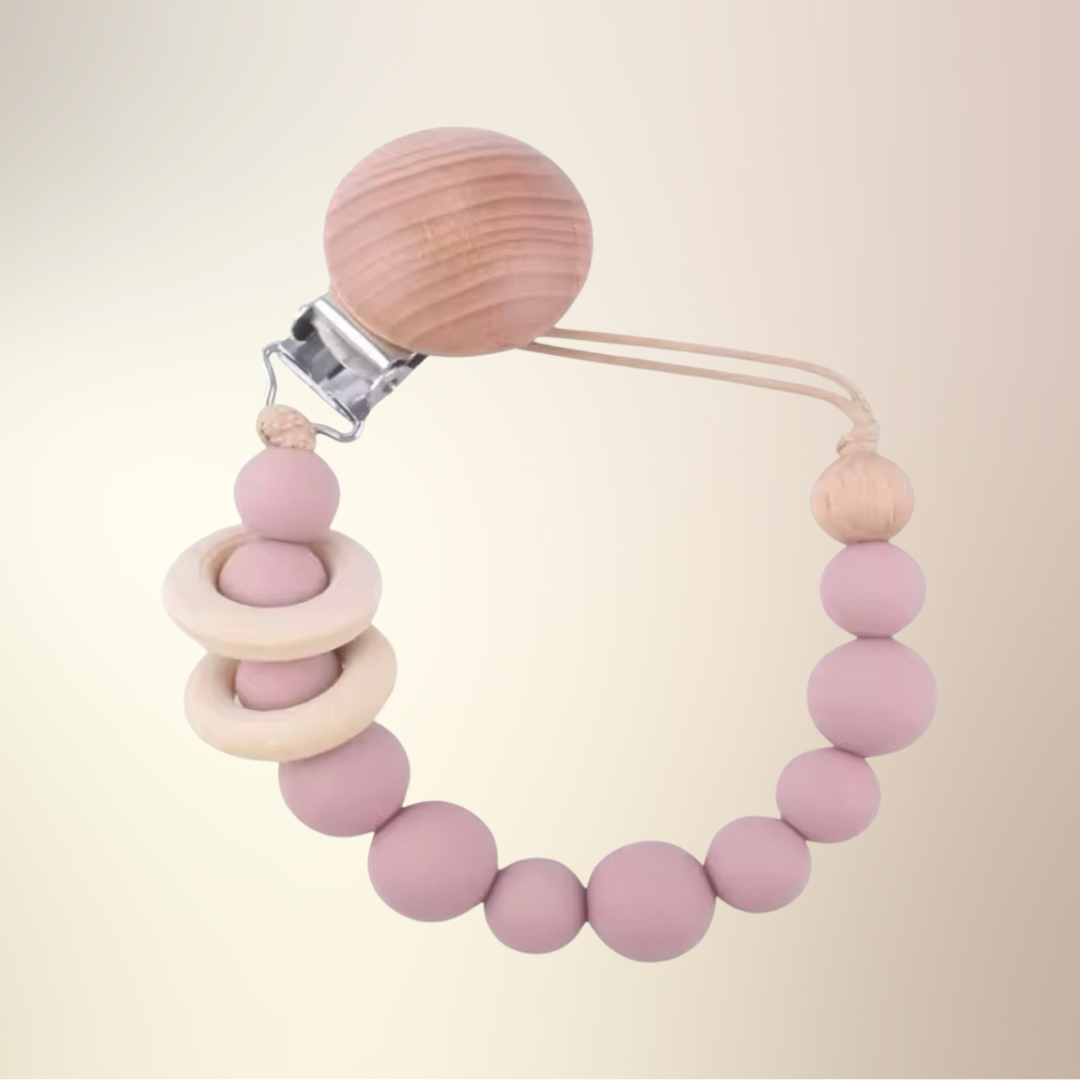 Baby Schnullerhalter aus Silikon