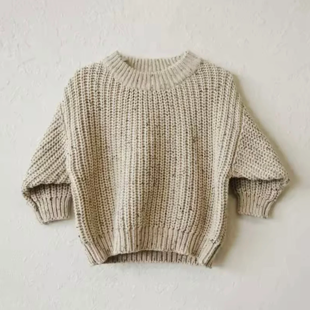 Winter Baby Pullover Jungen- Strick Pullover Rundhals
