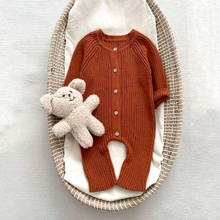 Lino Baby Strick Overall