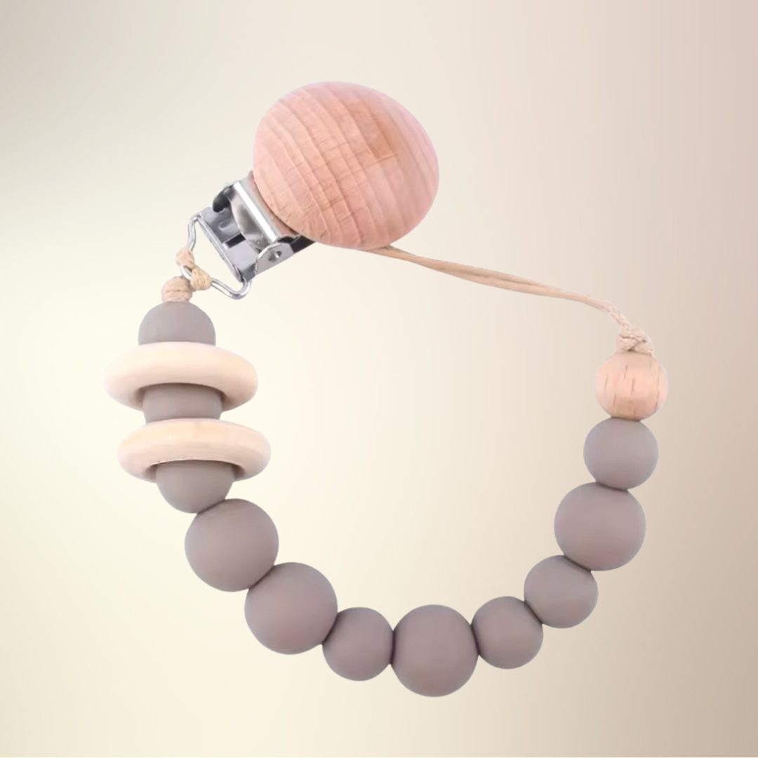 Baby Schnullerhalter aus Silikon