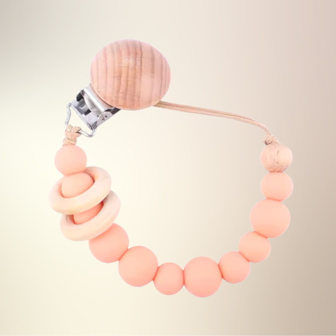 Baby Schnullerhalter aus Silikon
