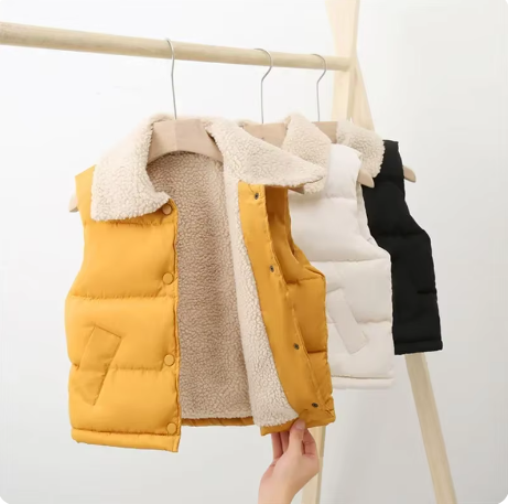Warme Herbst-Winter Weste für Kinder