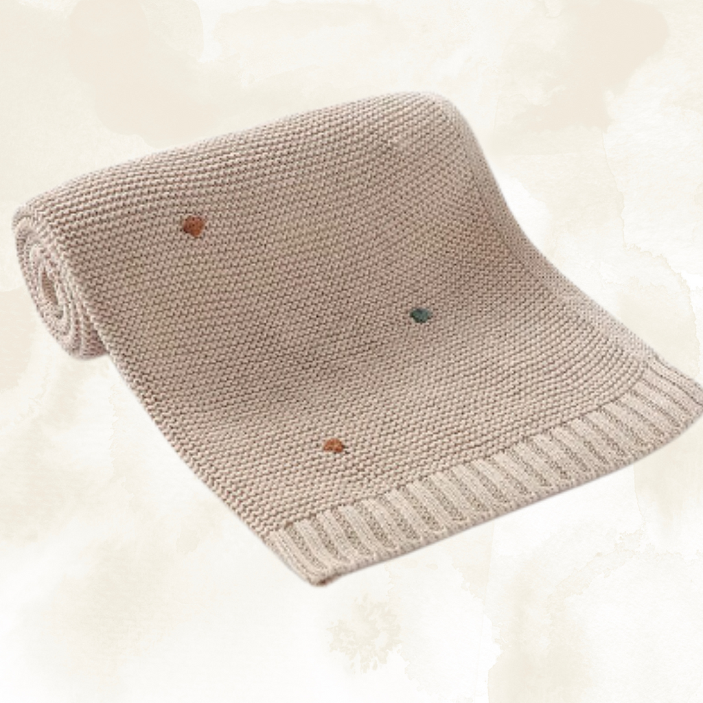 Kuschelige Wickeldecke für Babys