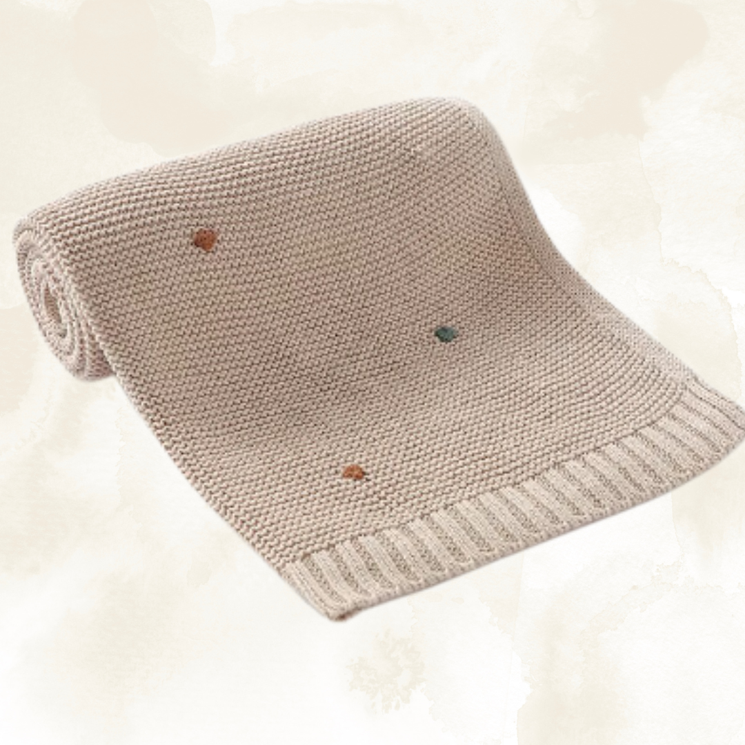 Kuschelige Wickeldecke für Babys