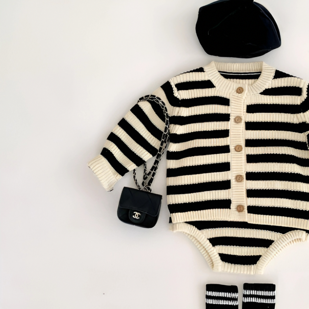 Aria Baby Set – Langarm Pullover mit Slip