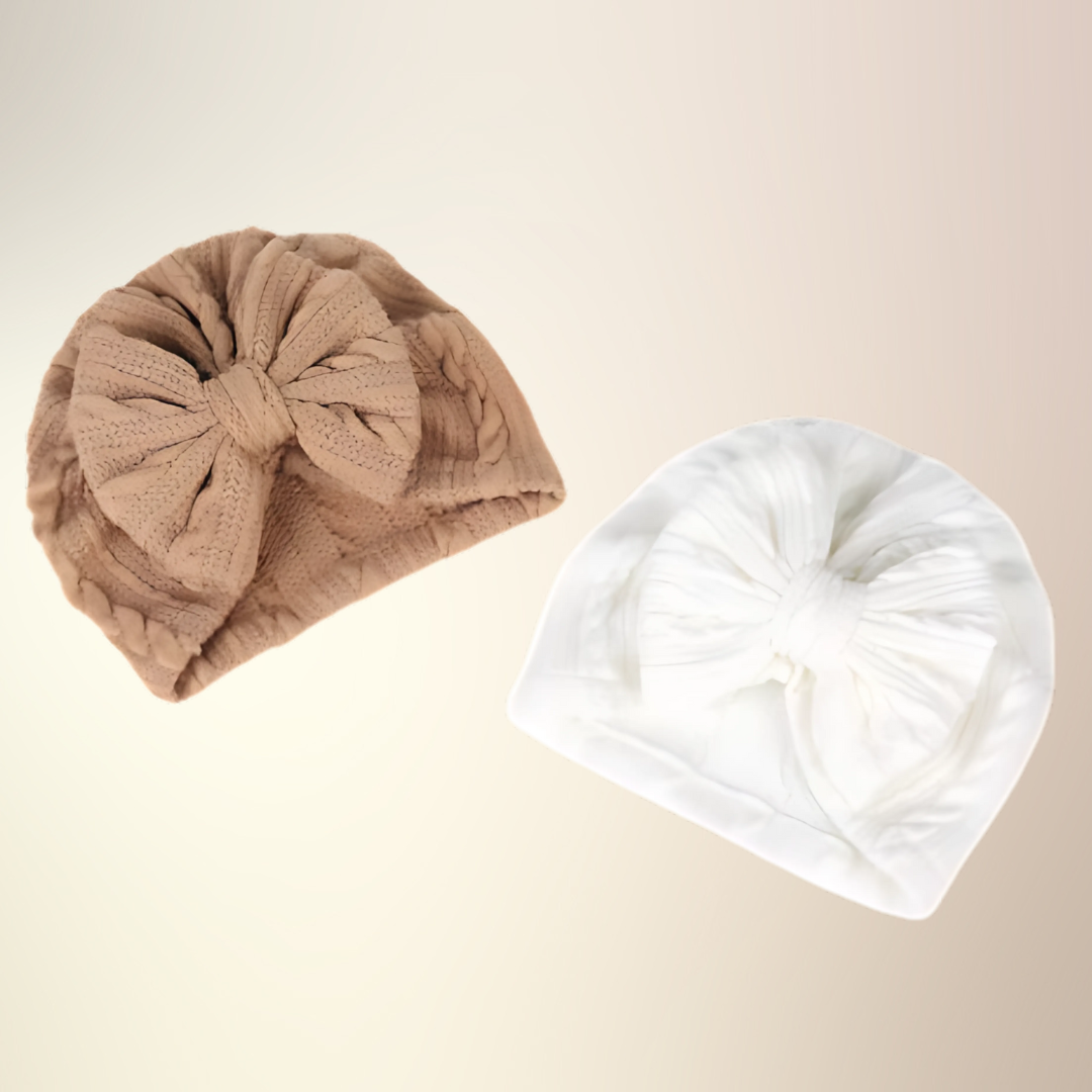 Luna Baby Mütze mit Schleife