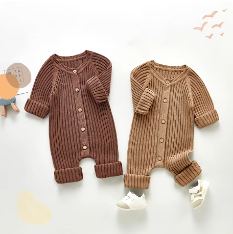 Lino Baby Strick Overall