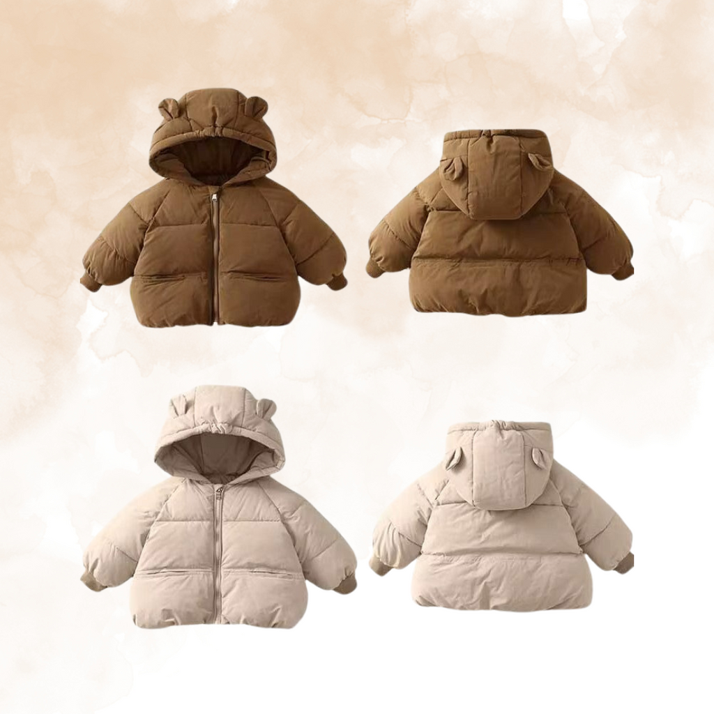 Winterjacke mit Kapuze