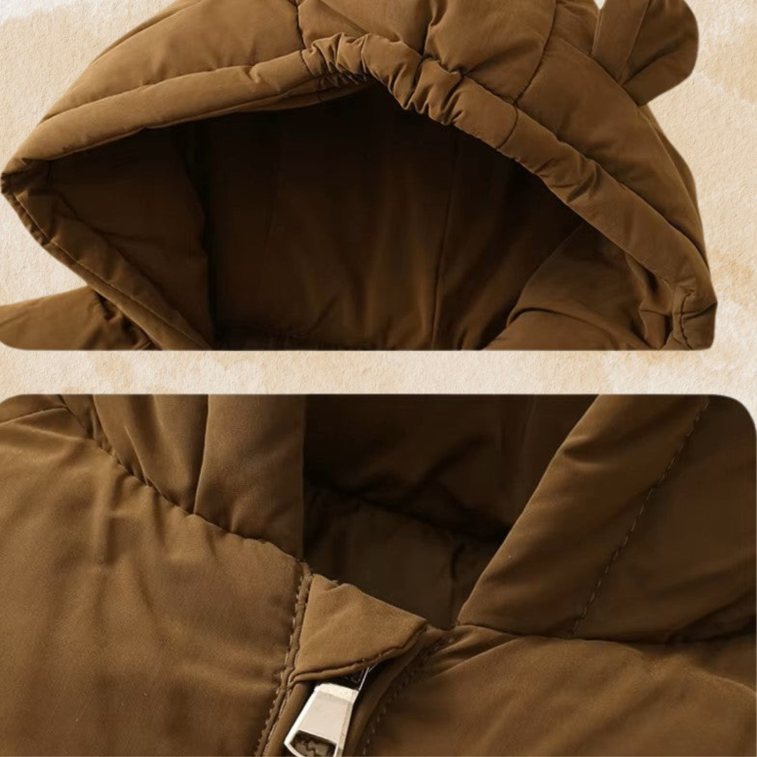 Winterjacke mit Kapuze