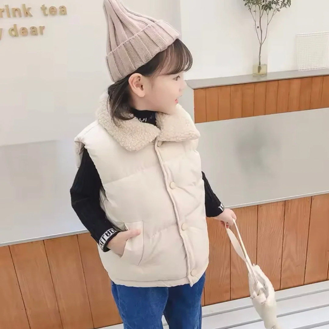 Warme Herbst-Winter Weste für Kinder