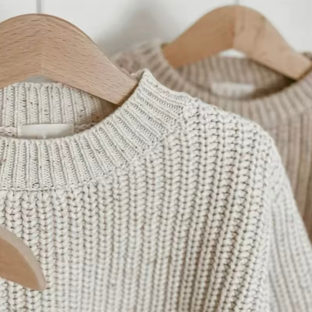Winter Baby Pullover Jungen- Strick Pullover Rundhals