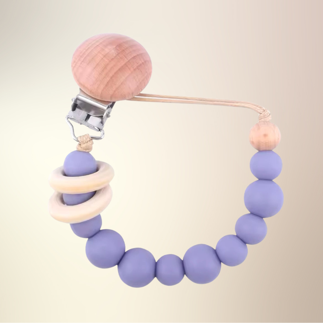 Baby Schnullerhalter aus Silikon