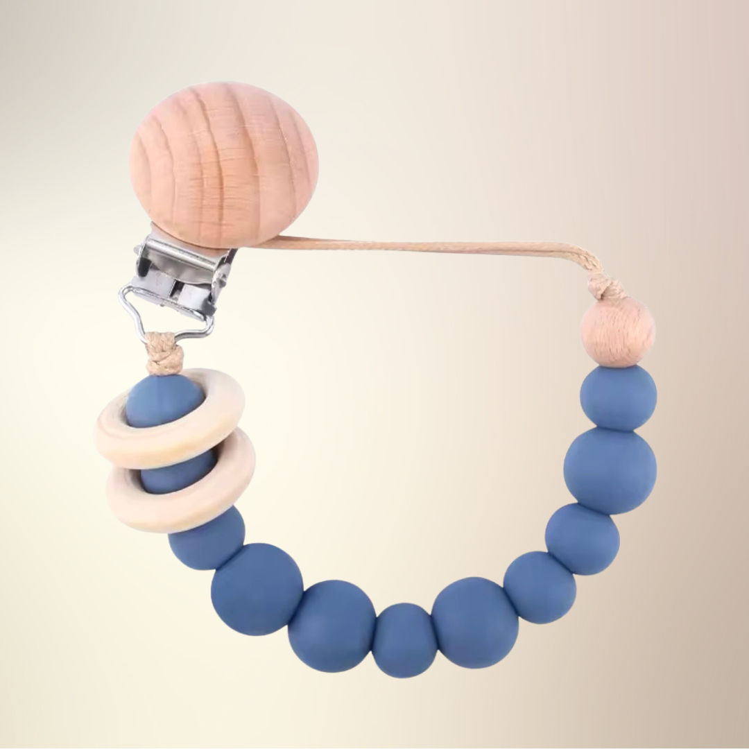 Baby Schnullerhalter aus Silikon