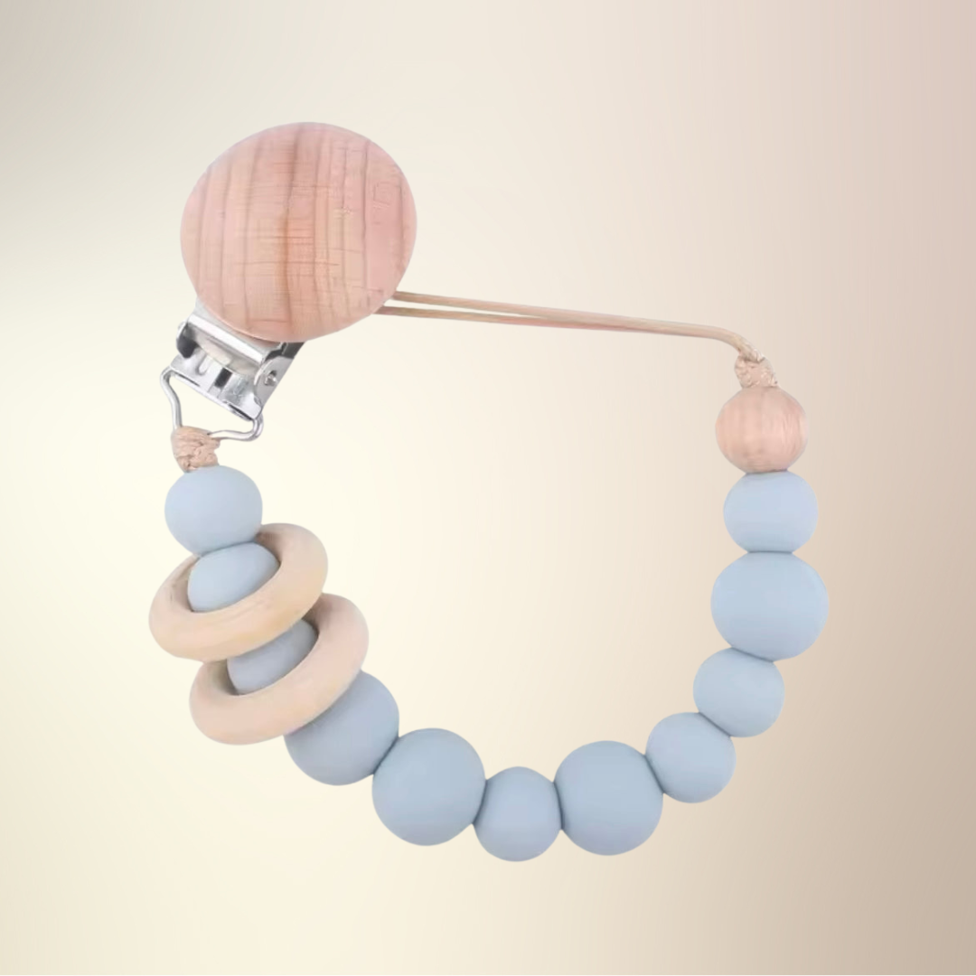 Baby Schnullerhalter aus Silikon