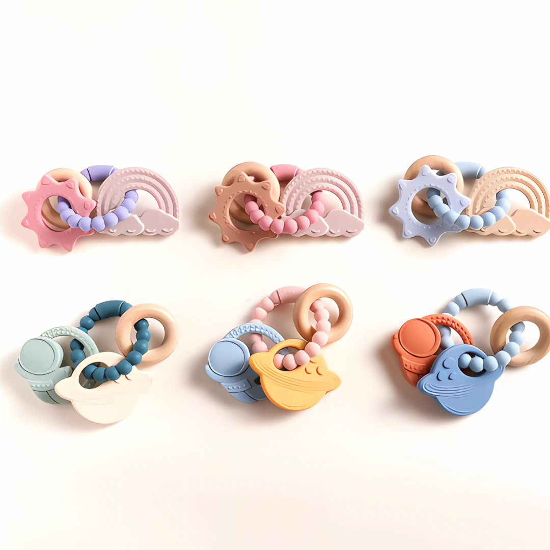 Baby Beißring aus Silikon