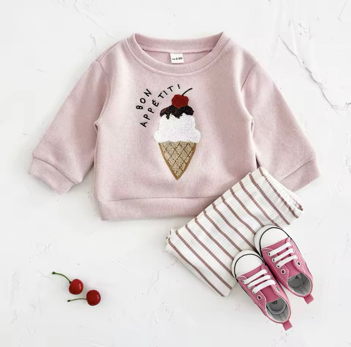 Süßes 2-teiliges Outfit für Frühling-Komfortable Baby Kleidung