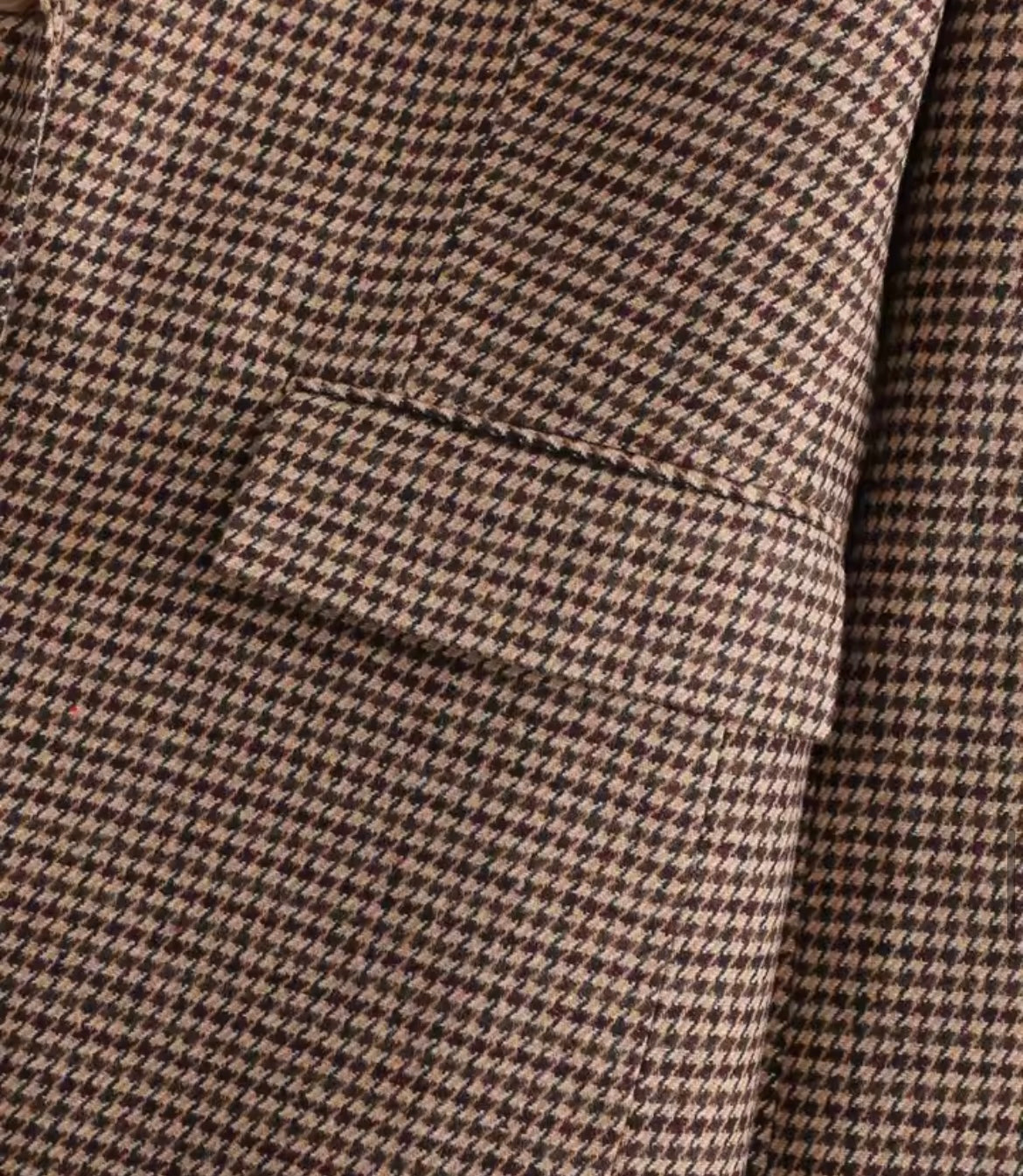 Sofia Damen Blazer – Braun Kariert, Eleganter Business & Casual Blazer