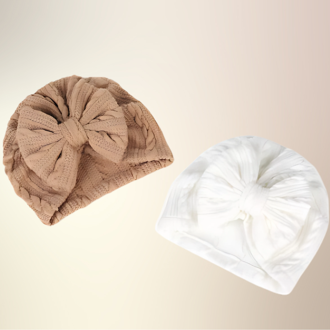 Luna Baby Mütze mit Schleife