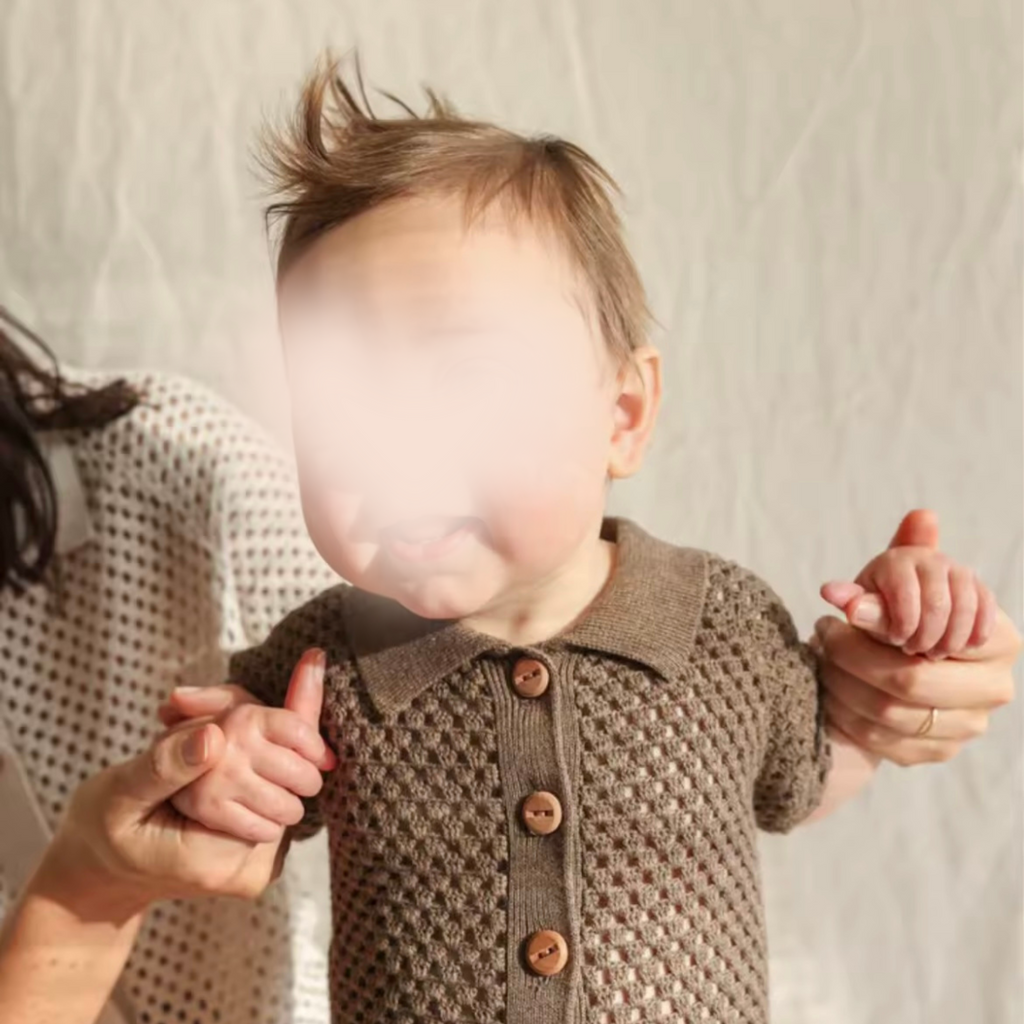 Baby unisex Strickjacken Set aus 100% Baumwolle