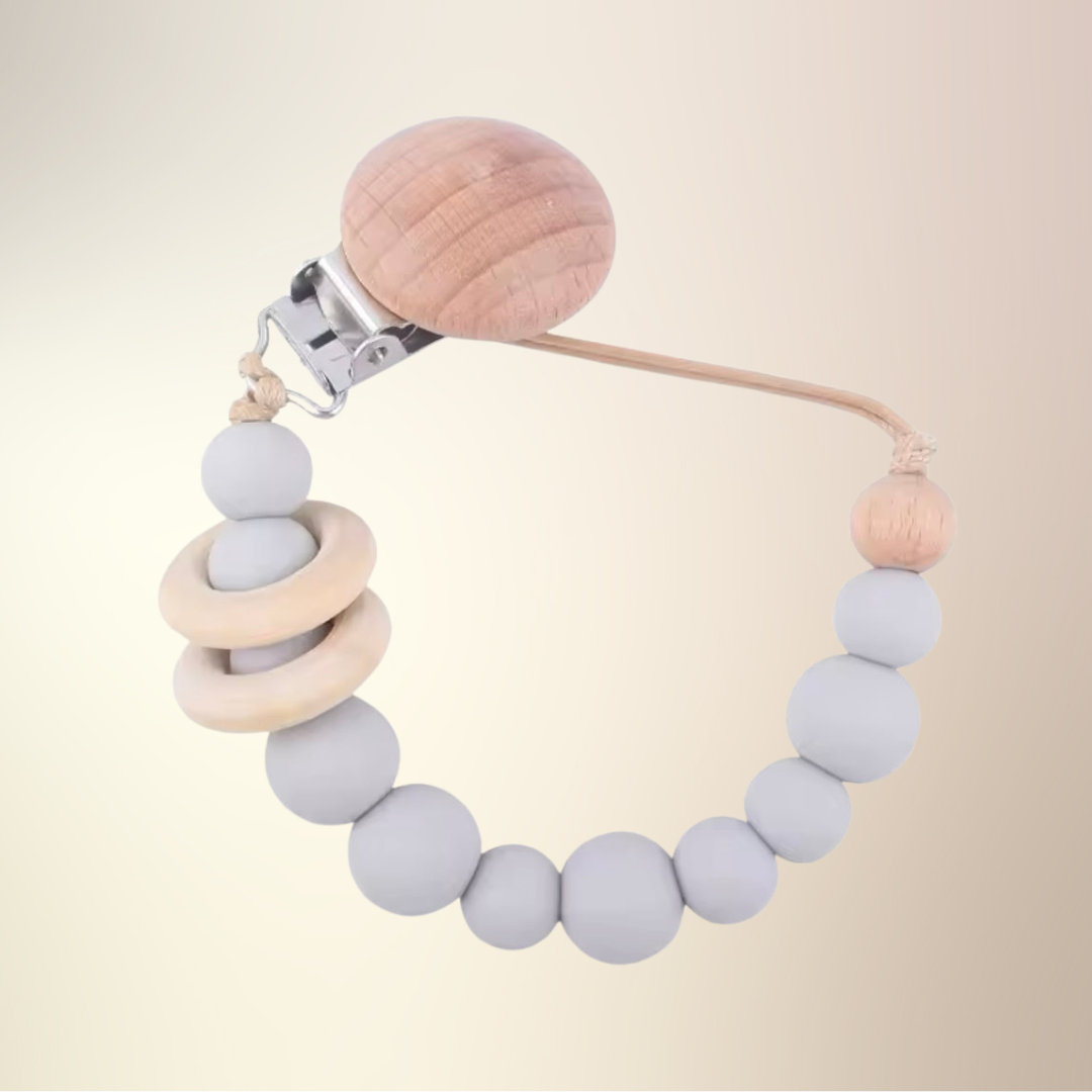 Baby Schnullerhalter aus Silikon
